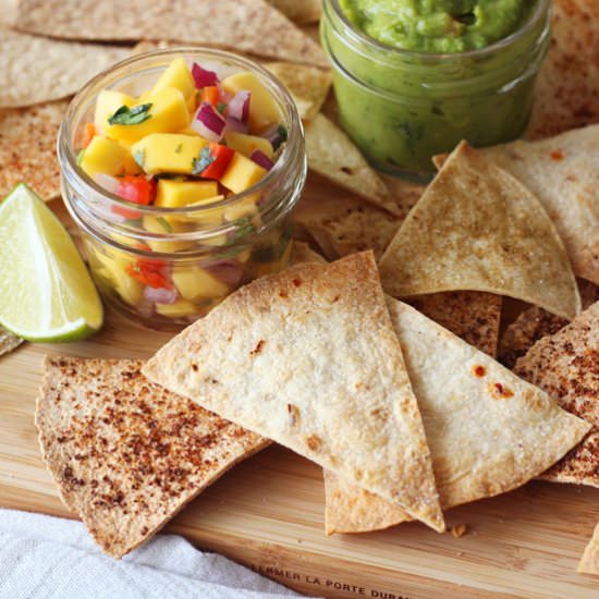 Toaster Oven Baked Chips