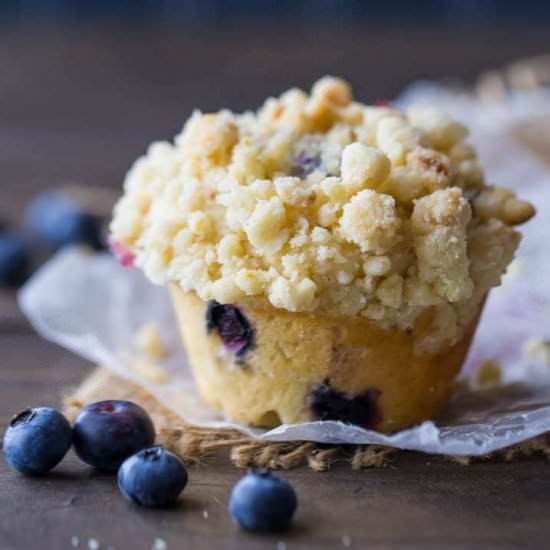 Simply Perfect Blueberry Muffins