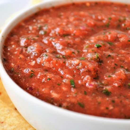 Restaurant Style Salsa