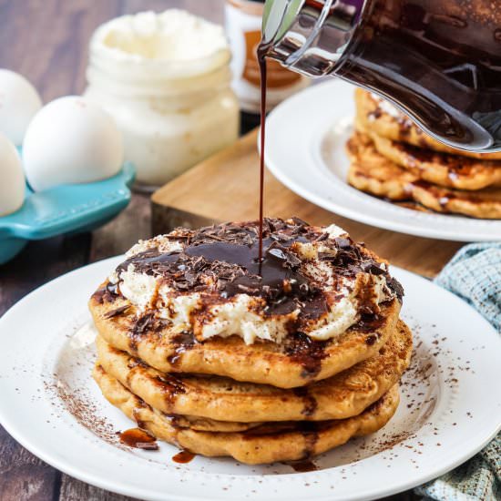 Tiramisu Pancakes