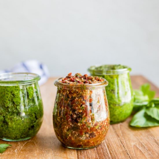 hemp seed pesto