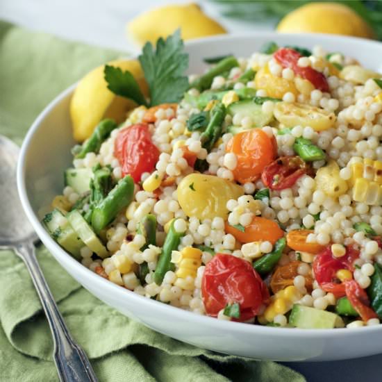Spring Veggie Couscous Salad