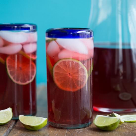 Hibiscus Iced Tea