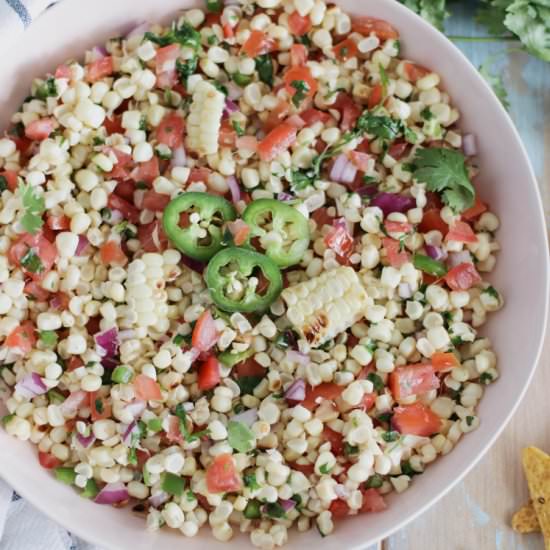 Roasted Corn Salsa