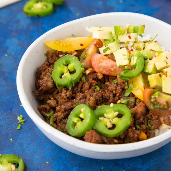 Easy Spicy Taco Bowls