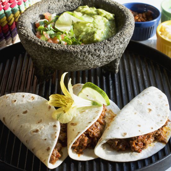 Carne Guisado Tacos