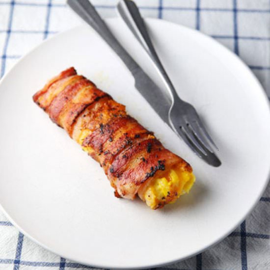Bacon Wrapped Breakfast Burrito