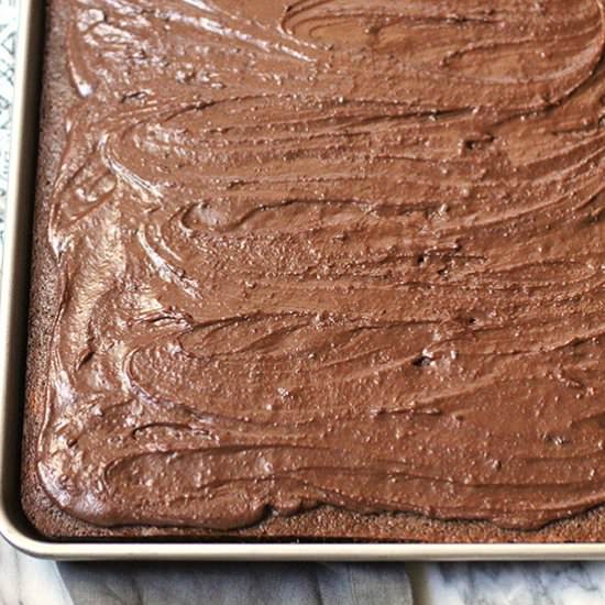 Texas Sheet Cake Brownies
