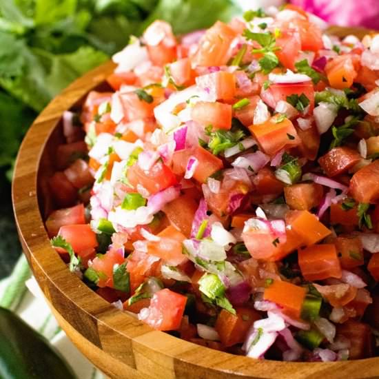 Homemade Pico de Gallo