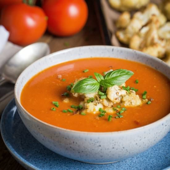 Red Pepper and Tomato Soup