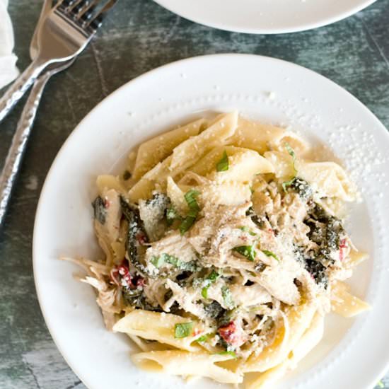 Instant Pot Tuscan Chicken Pasta