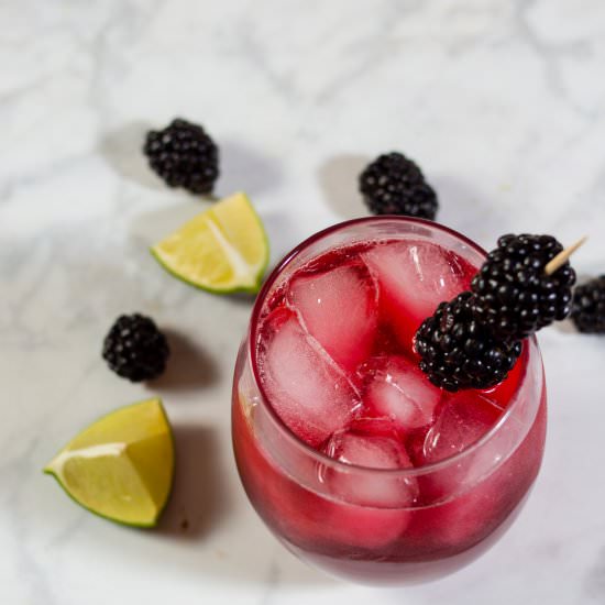 Blackberry Lime Margaritas