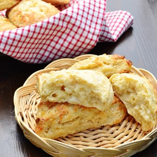 Cauliflower Cheese Scones