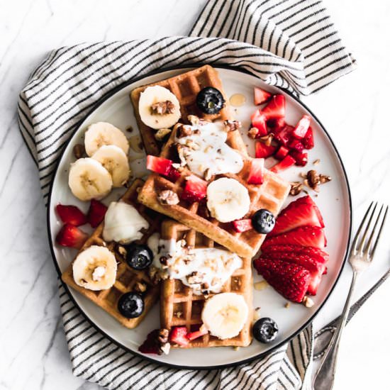 Easy Waffles | Vegan & Gluten-Free