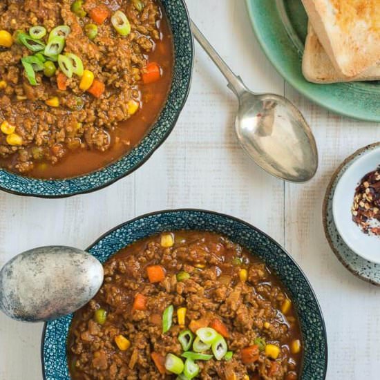 Savoury Mince Curry