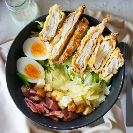Crispy Chicken Caesar Salad