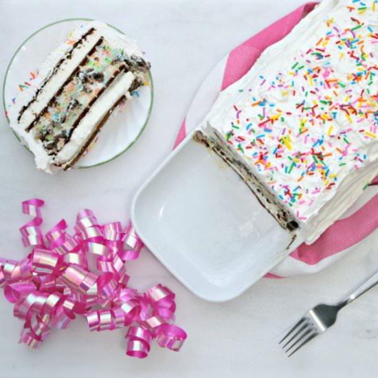 Birthday Ice Cream Cake