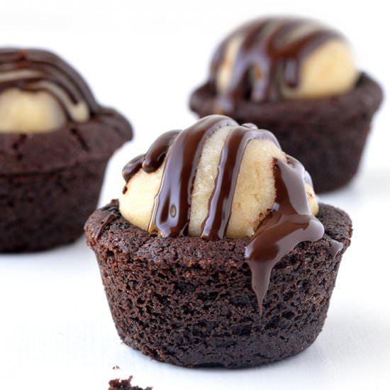 Cookie Dough Cookie Cups