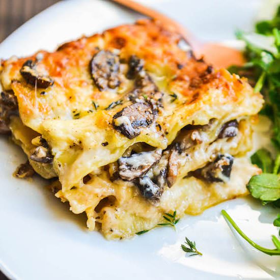 Portobello Mushroom Lasagna