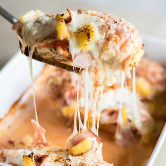 Hawaiian Pizza Chicken Meal Prep