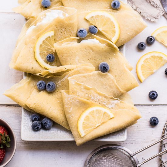 The Best Ever Gluten-Free Crepes