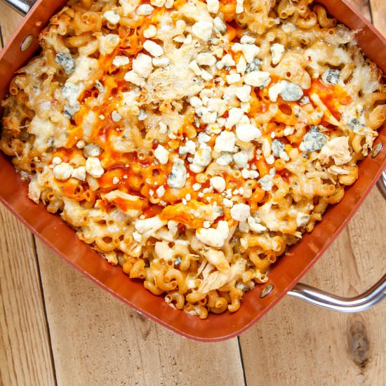 Buffalo Chicken Mac and Cheese