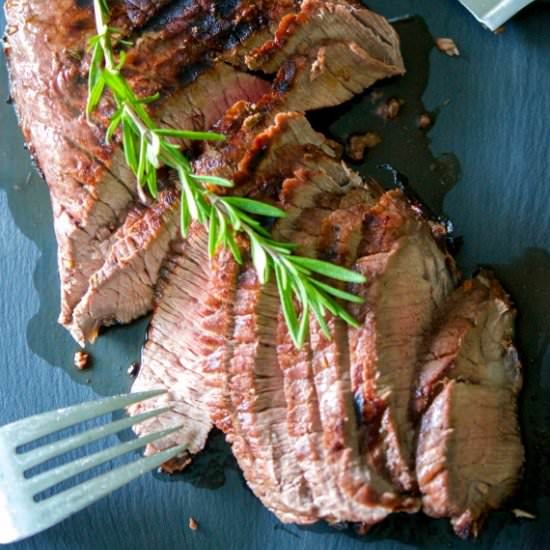 Red Wine Rosemary London Broil