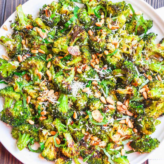 Roasted Broccoli with Parmesan