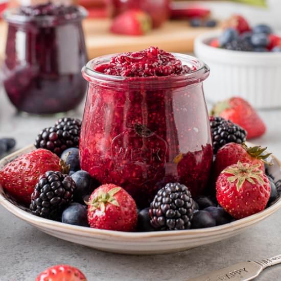 How to Make Chia Seed Jam