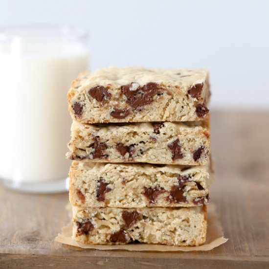 oatmeal chocolate chip bars