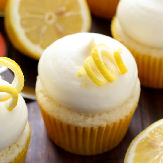 Lemon cupcakes