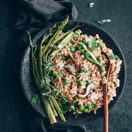 farro risotto