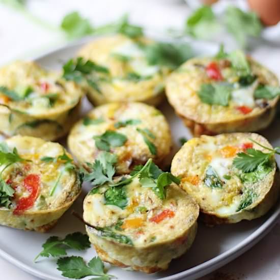 Tex-Mex Egg White Cups