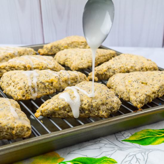Lemon Poppy Seed Scones