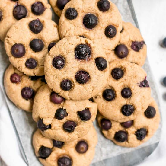 Healthy Blueberry Cookies