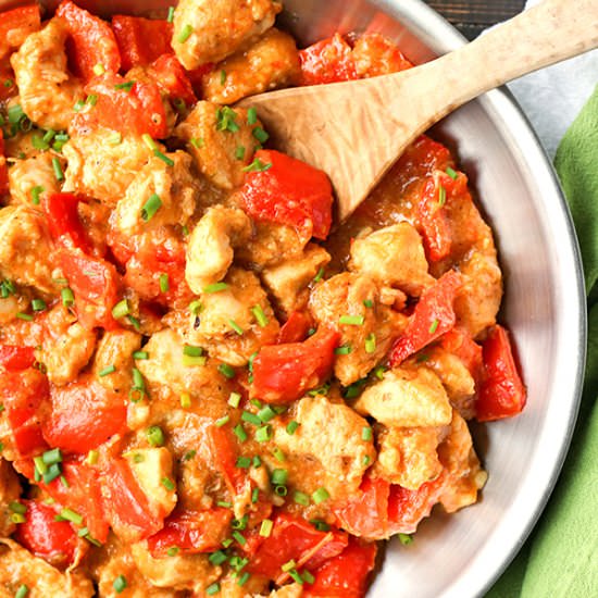 Paleo Whole30 Sweet & Sour Chicken