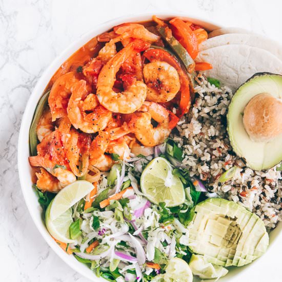 Spicy Mexican Stewed Shrimp