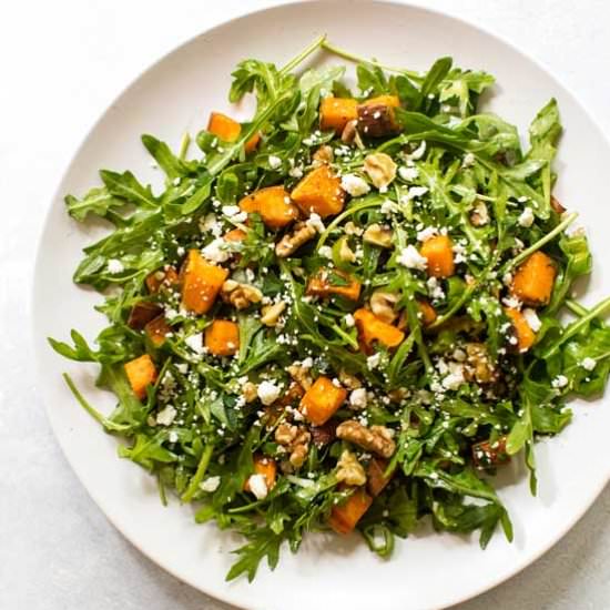 Sweet Potato & Arugula Salad