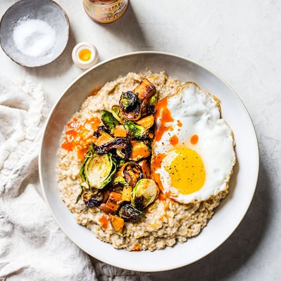 Cheesy Savory Oatmeal