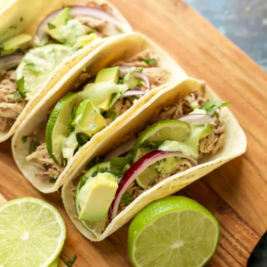 Instant Pot Pork Tacos