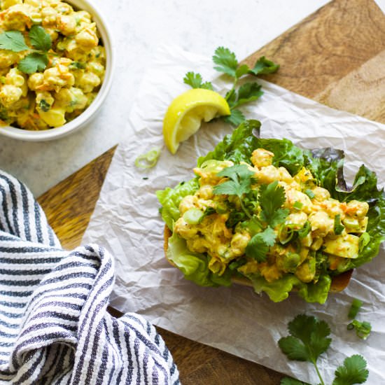 Curried Chickpea Salad