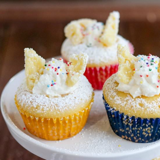 Pretty Little Butterfly Cupcakes