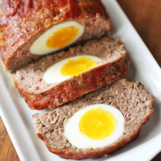 egg stuffed meatloaf