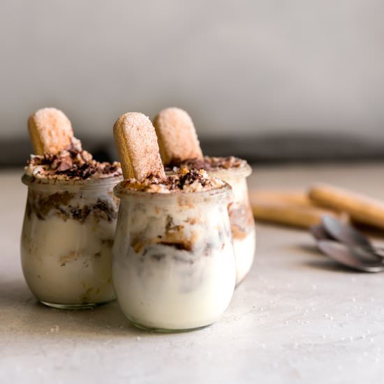 Easy Individual Tiramisu Cups