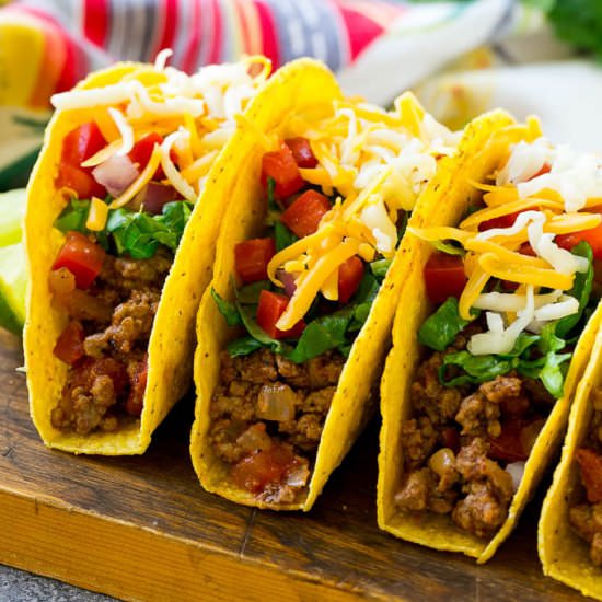 Ground Beef Tacos