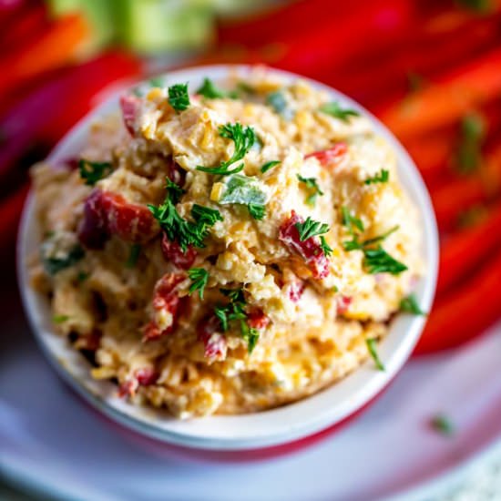 Homemade Pimento Cheese