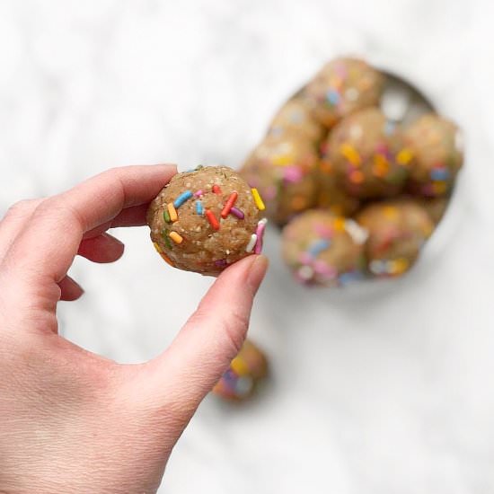 Birthday Cake Energy Balls