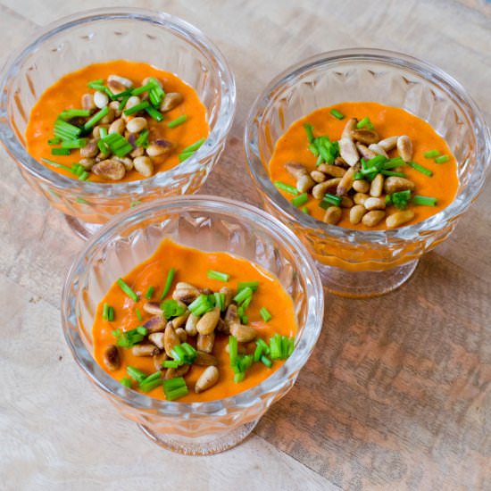 Bell pepper mousse