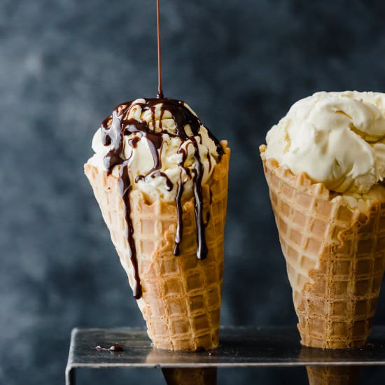Homemade Vanilla Ice Cream