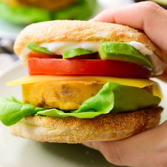 Vegan Breakfast Sandwich